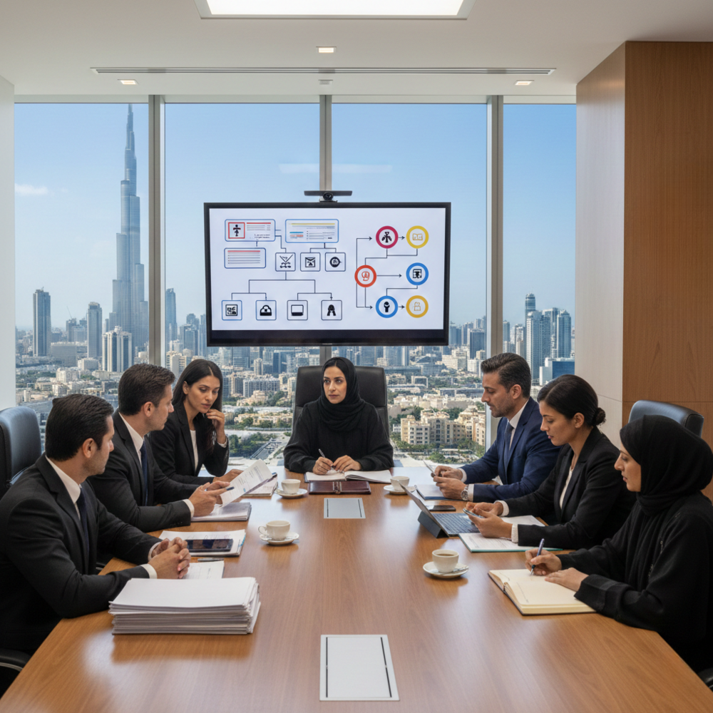 اجتماع قانوني بشأن نزاع تعدي على حقوق فكرية